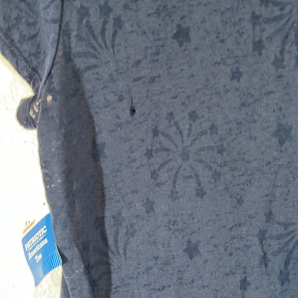 Blessed Celebrate Patriotic USA Red White Blue Graphic Tee Size 2XL New - Picture 7 of 11